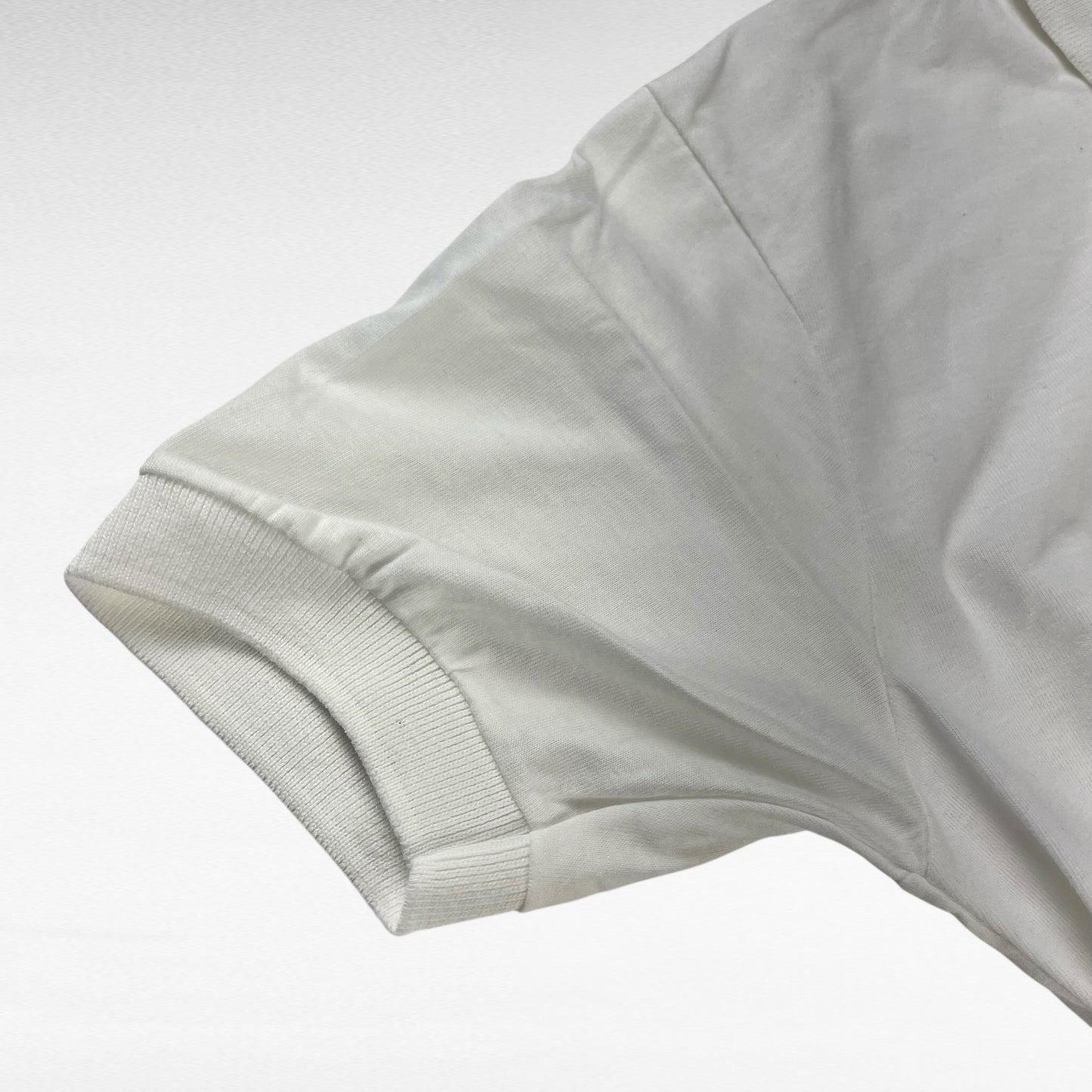Disney 90s Short Sleeve Polo Shirt White Size M