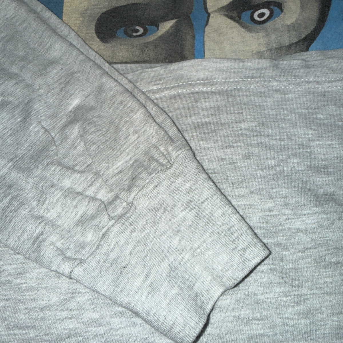 PINK FLOYD 90s Vintage THE DIVISION BELL Hooded Long Sleeve Size XL