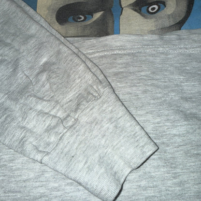 PINK FLOYD 90s Vintage THE DIVISION BELL Hooded Long Sleeve Size XL