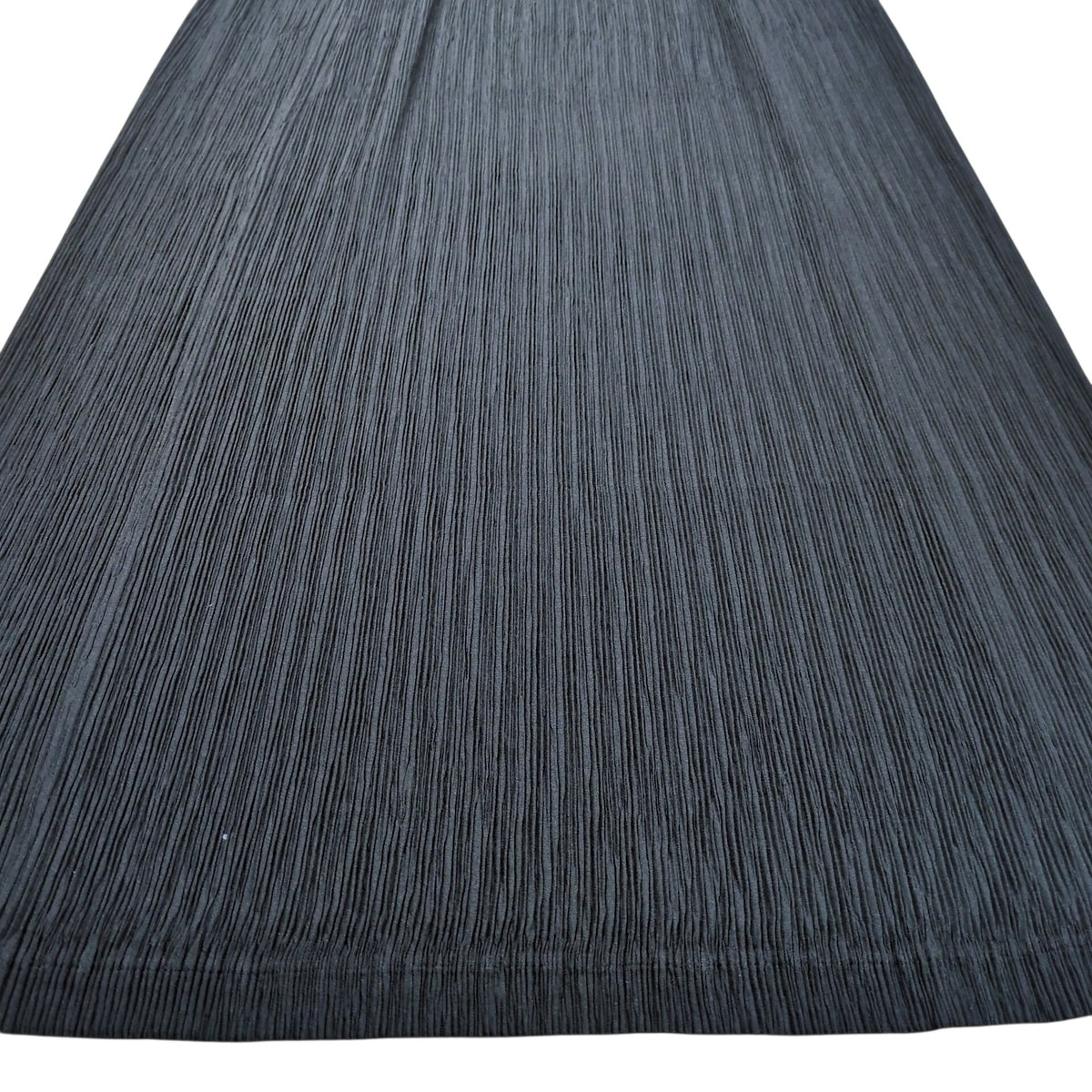 FETE ISSEY MIYAKE Pleats Long Skirt Black Polyester Size 01