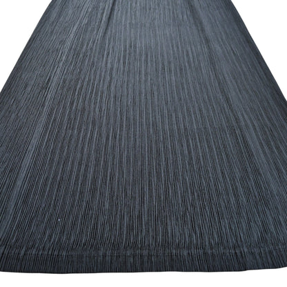 FETE ISSEY MIYAKE Pleats Long Skirt Black Polyester Size 01