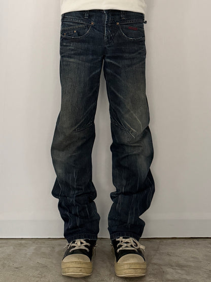 Marithe + Francois Girbaud Blue Gimmick Denim Jeans Size 40