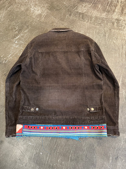 Undercover 03SS Brown Cotton Blend Long Sleeve Shirt Size L