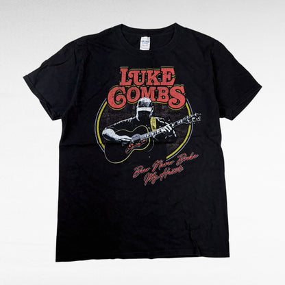 Gildan T-Shirt Black Size M