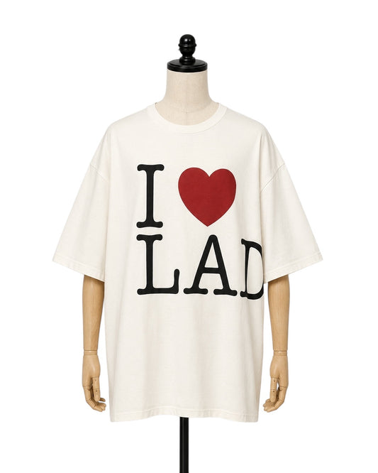 LAD MUSICIAN Oversized Short Sleeve Top