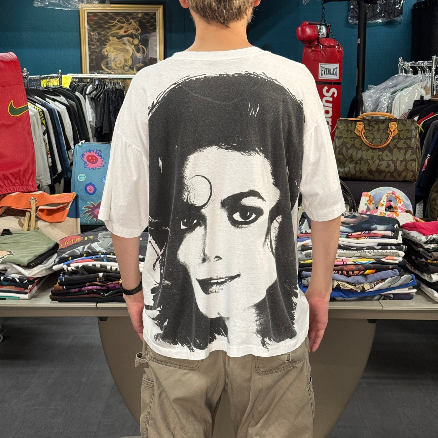 MICHAEL JACKSON 90s Dangerous Album T-Shirt Size XL