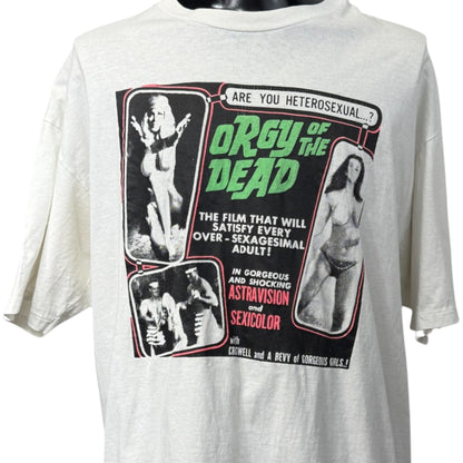 ORGY OF THE DEAD T-Shirt Size XL