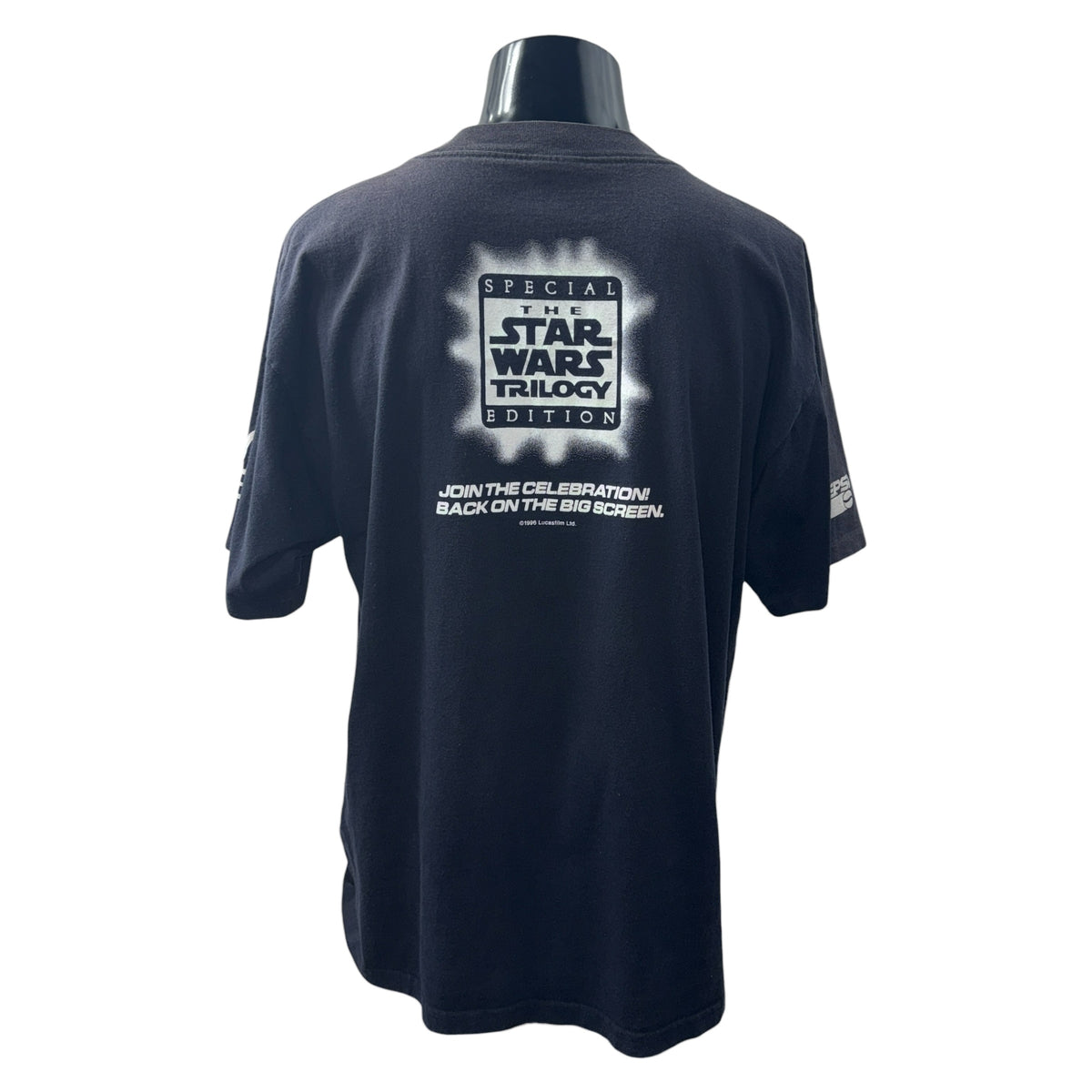 Star Wars “Play The Feel The Force Game!” T-Shirt Black Size XL