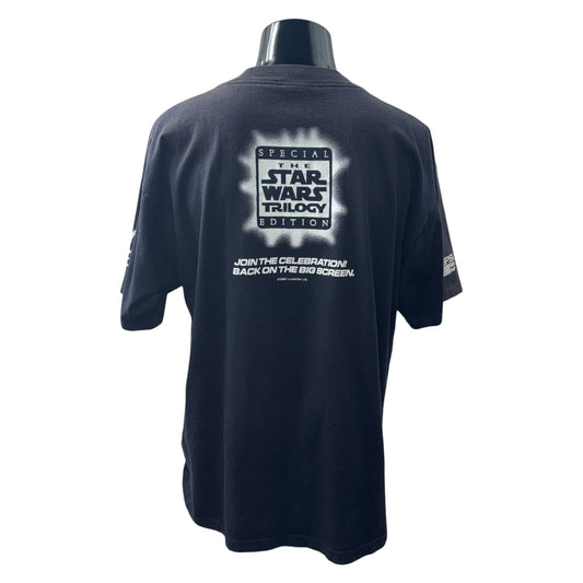 Star Wars “Play The Feel The Force Game!” T-Shirt Black Size XL