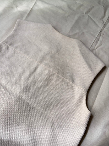 BALENCIAGA 14AW Heavy Cotton Vest White