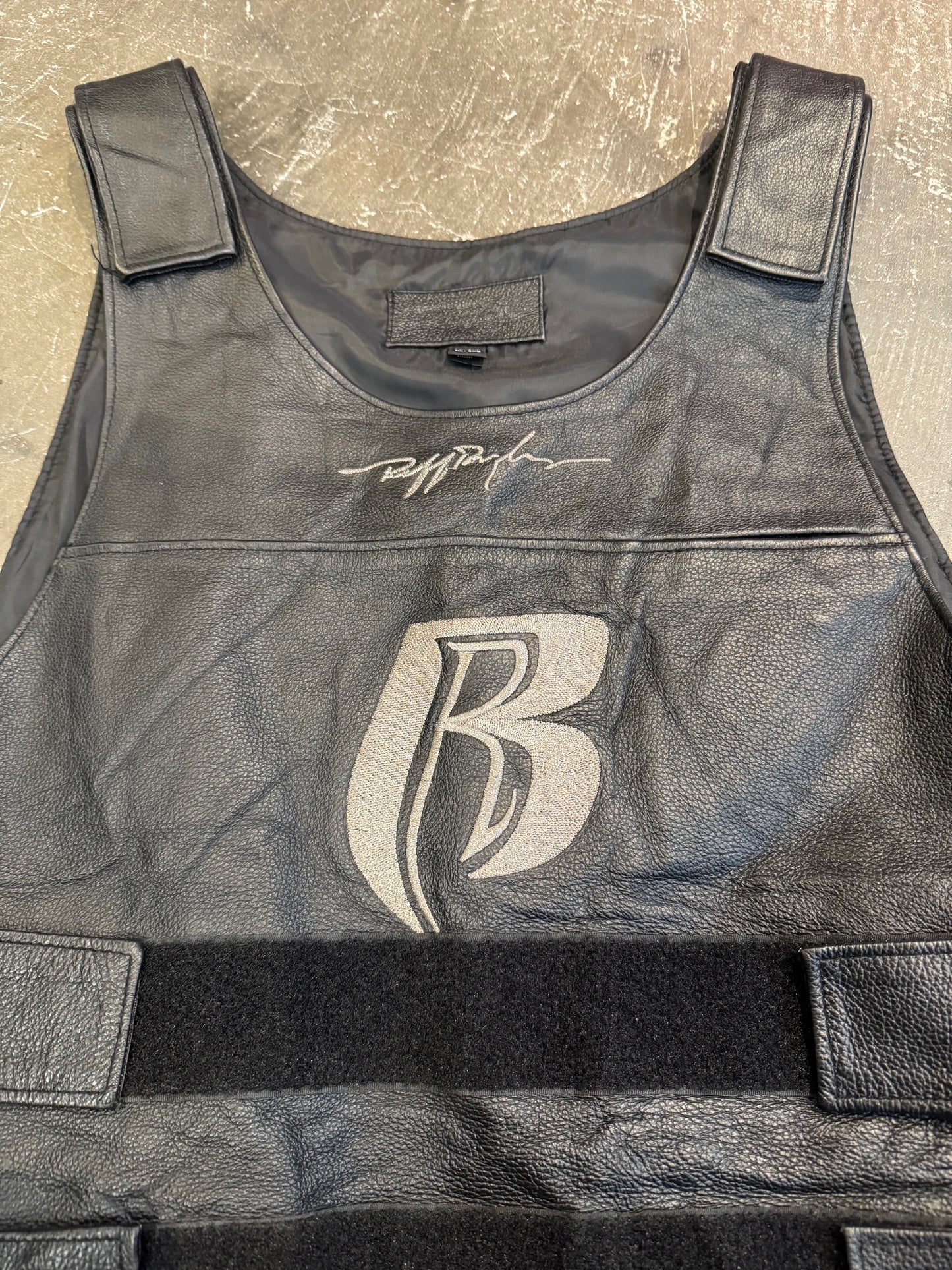 Ruff Ryders Black Leather Size XL