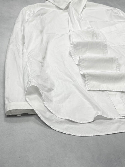 S'YTE Stole Collar Shirt White (SS18) Size 3