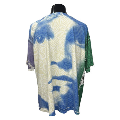 THE DOORS 90s Jim Morrison All Over Print T-Shirt Size XL