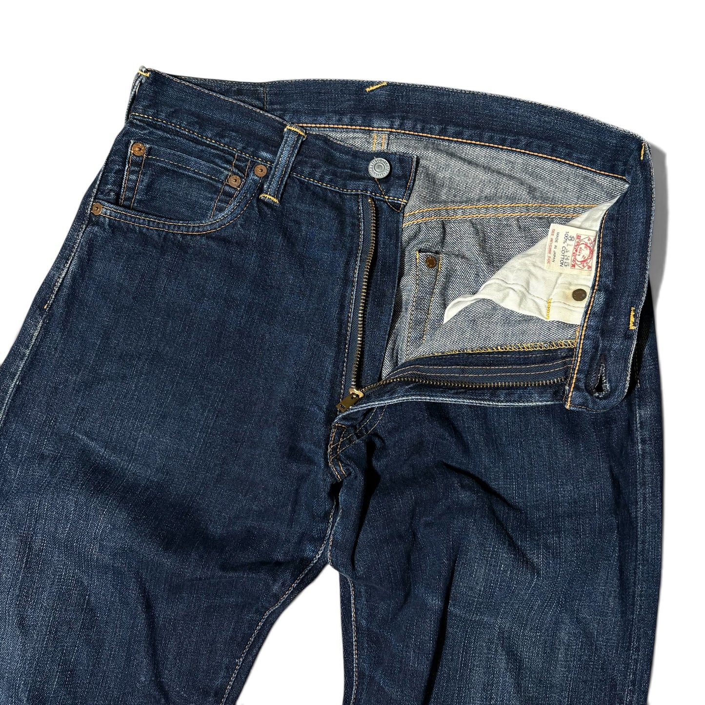 EVISU Jeans Made in Japan Denim Jeans Size 31×35