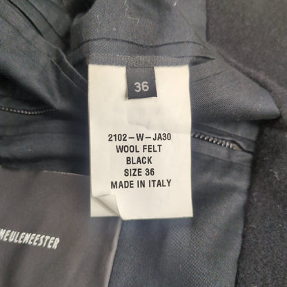 Ann Demeulemeester 21AW Wool Felt Oversize Bomber Size 36