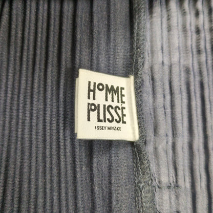 HOMME PLISSE ISSEY MIYAKE Pleats Cardigan Navy Size 3
