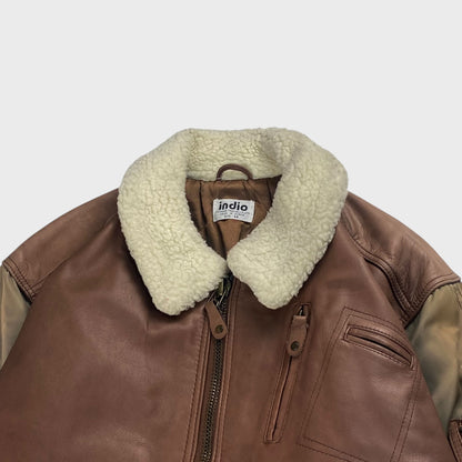 indio Leather Jacket Size M