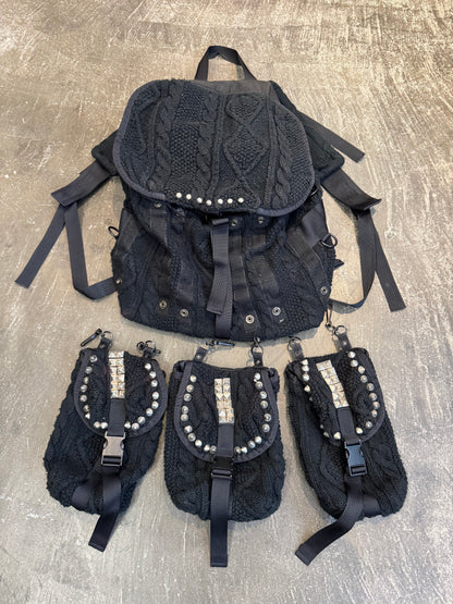 undercover Black Cotton Wool Size FREE