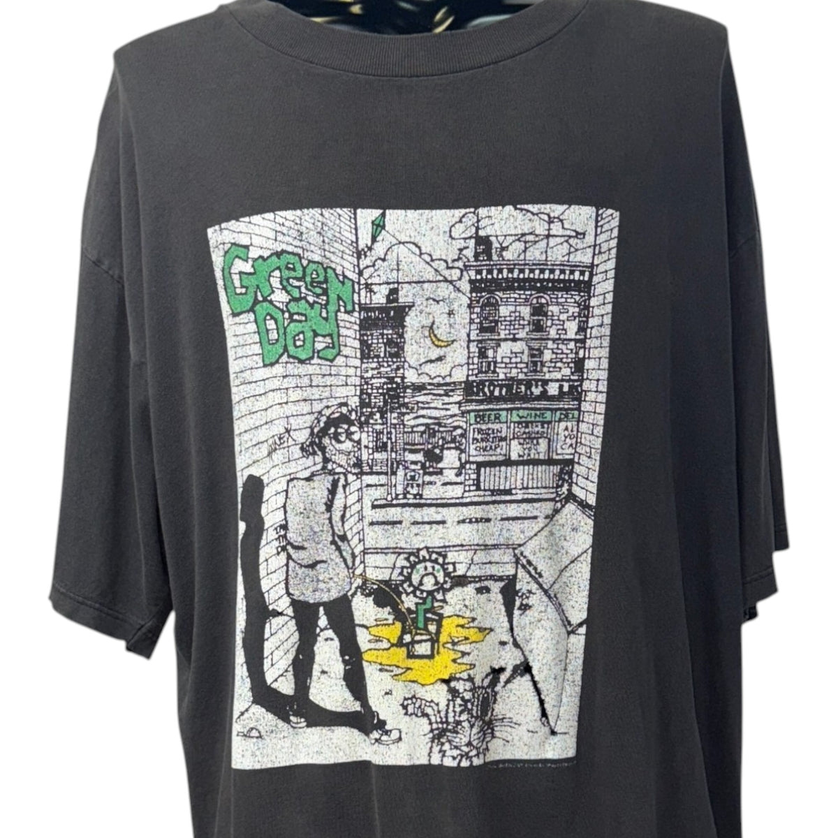 GREENDAY 1994 Dookie Tour Vintage Green T-Shirt Size XL