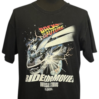 BACK TO THE FUTURE 90s Vintage Movie T-Shirt Size XL