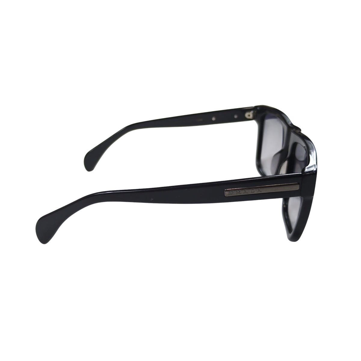 PRADA Black Square Frame Sunglasses