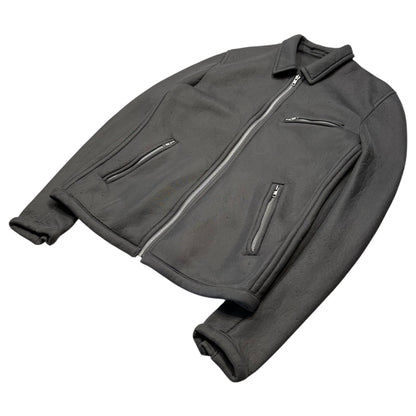 COMME des GARCONS HOMME 99AW Polyester Jacket Grey Size M