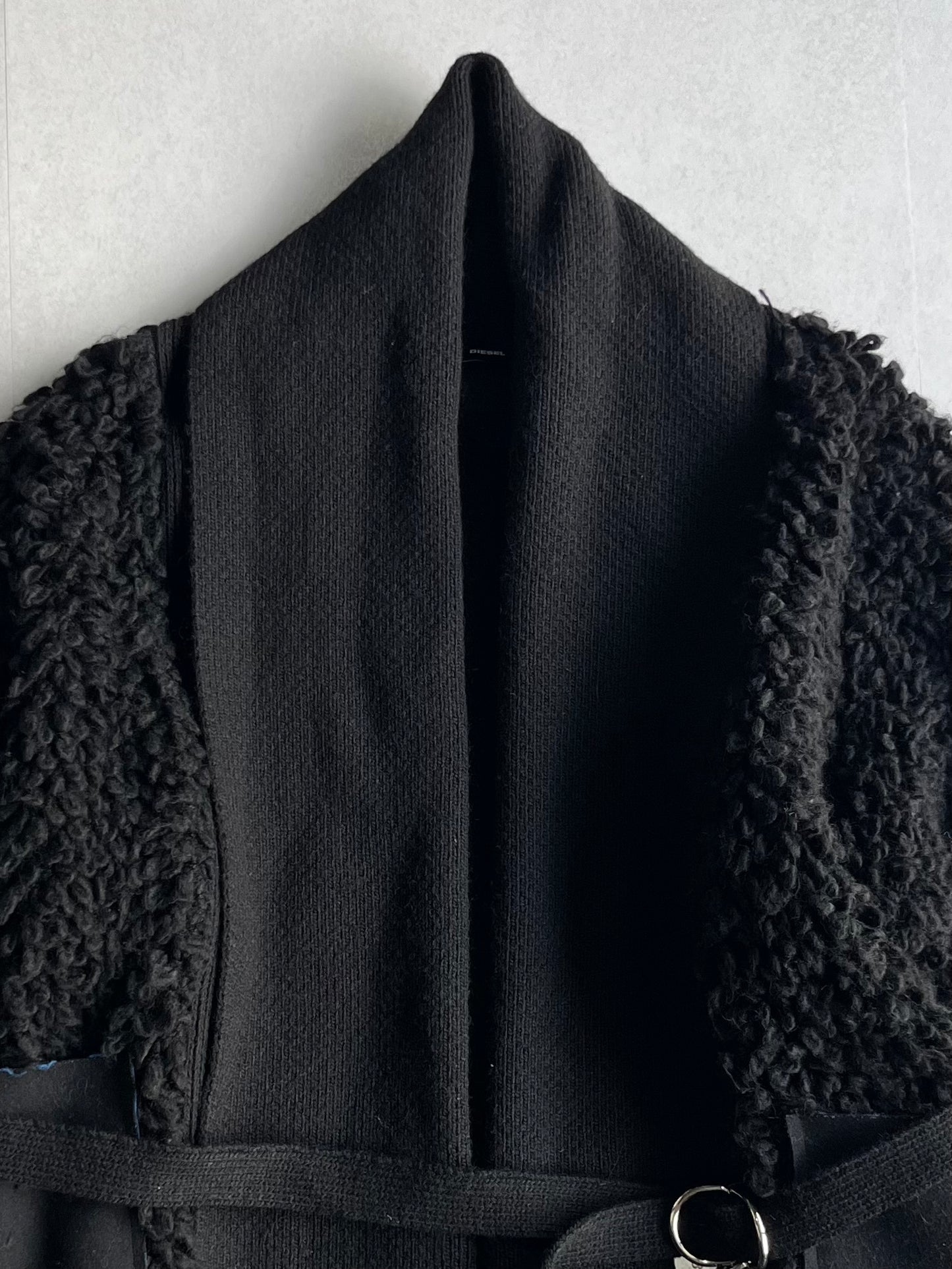 Diesel Black Cardigan Size XS