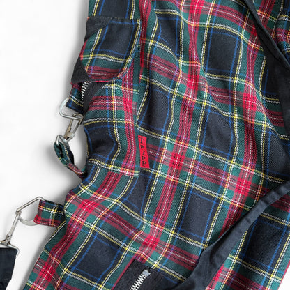 Vintage TRIPP NYC Tartan Check Bondage Pants Size 32