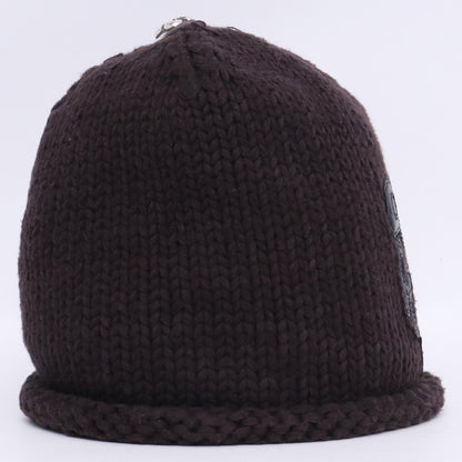 CHROME HEARTS BS Flare Patch Cotton Beanie Black Size F