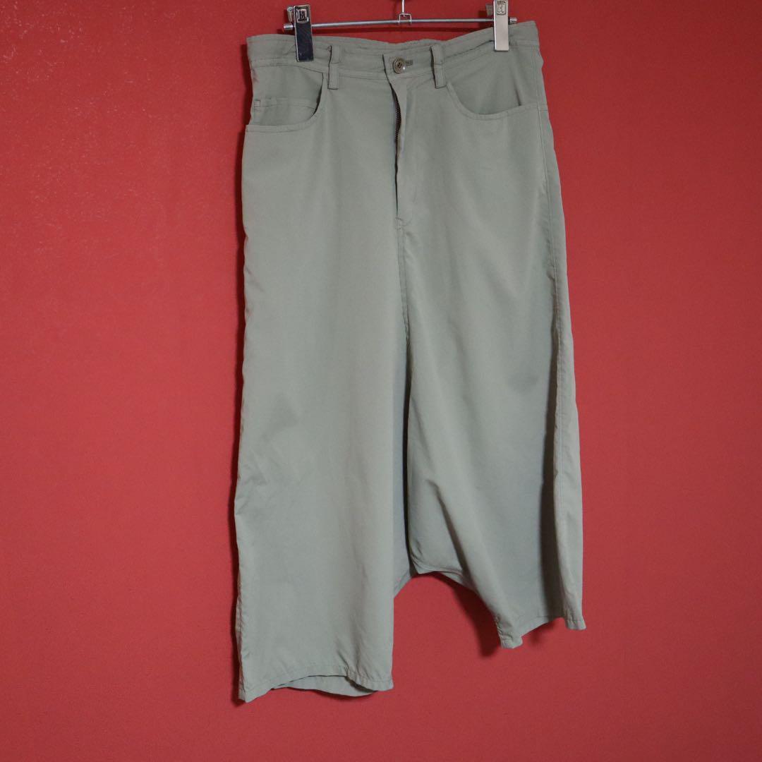 Yohji Yamamoto 19SS Garment Dyed Stitch Sarouel Pants Size 1
