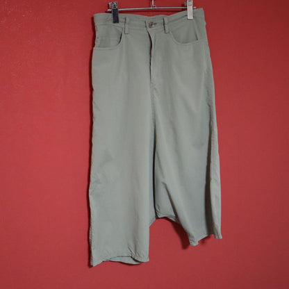 Yohji Yamamoto 19SS Garment Dyed Stitch Sarouel Pants Size 1