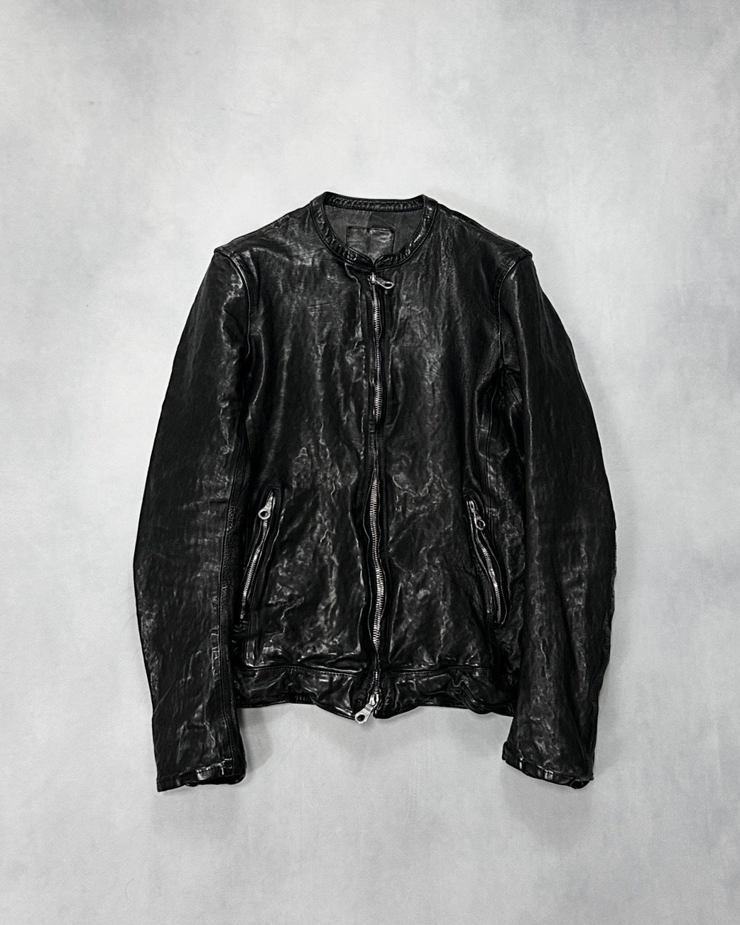Isamu Katayama Backlash Garment Dyed Rider Jacket Size S