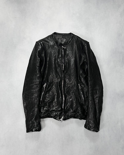 Isamu Katayama Backlash Garment Dyed Rider Jacket Size S