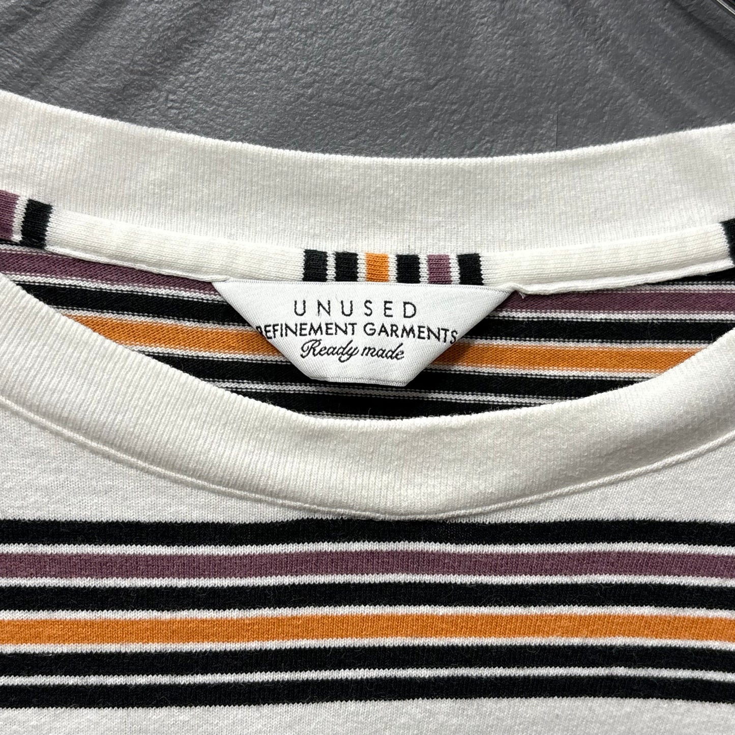 UNUSED Border Cotton T-Shirt Size 1