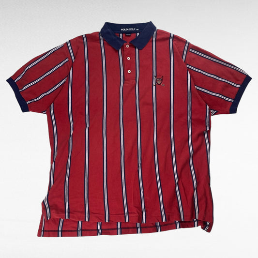 POLO GOLF 90s Short Sleeve Polo Shirt Size XXL