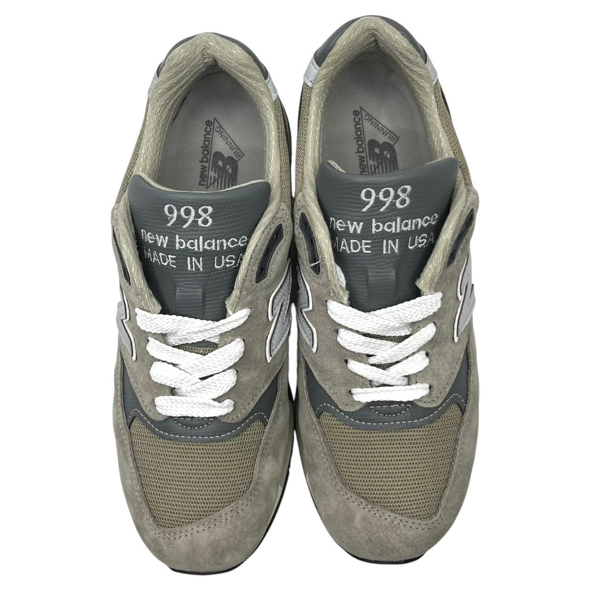 NEW BALANCE Made in USA 998 GR "Gray" Sneakers Size 26cm