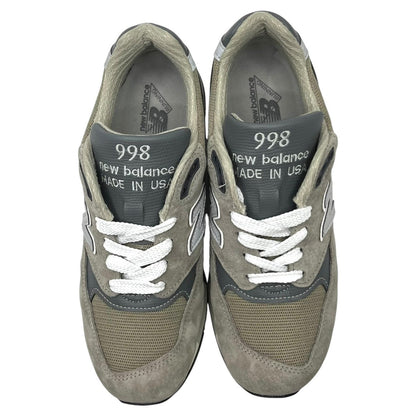 NEW BALANCE Made in USA 998 GR "Gray" Sneakers Size 26cm