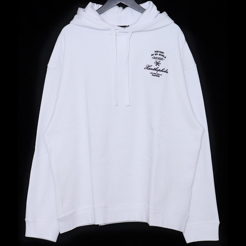 RAF SIMONS 19AW Xanthophobic Hoodie White Size XL