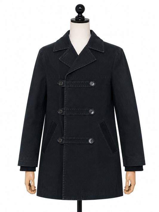 Katharine Hamnett London Black Button Up Jacket