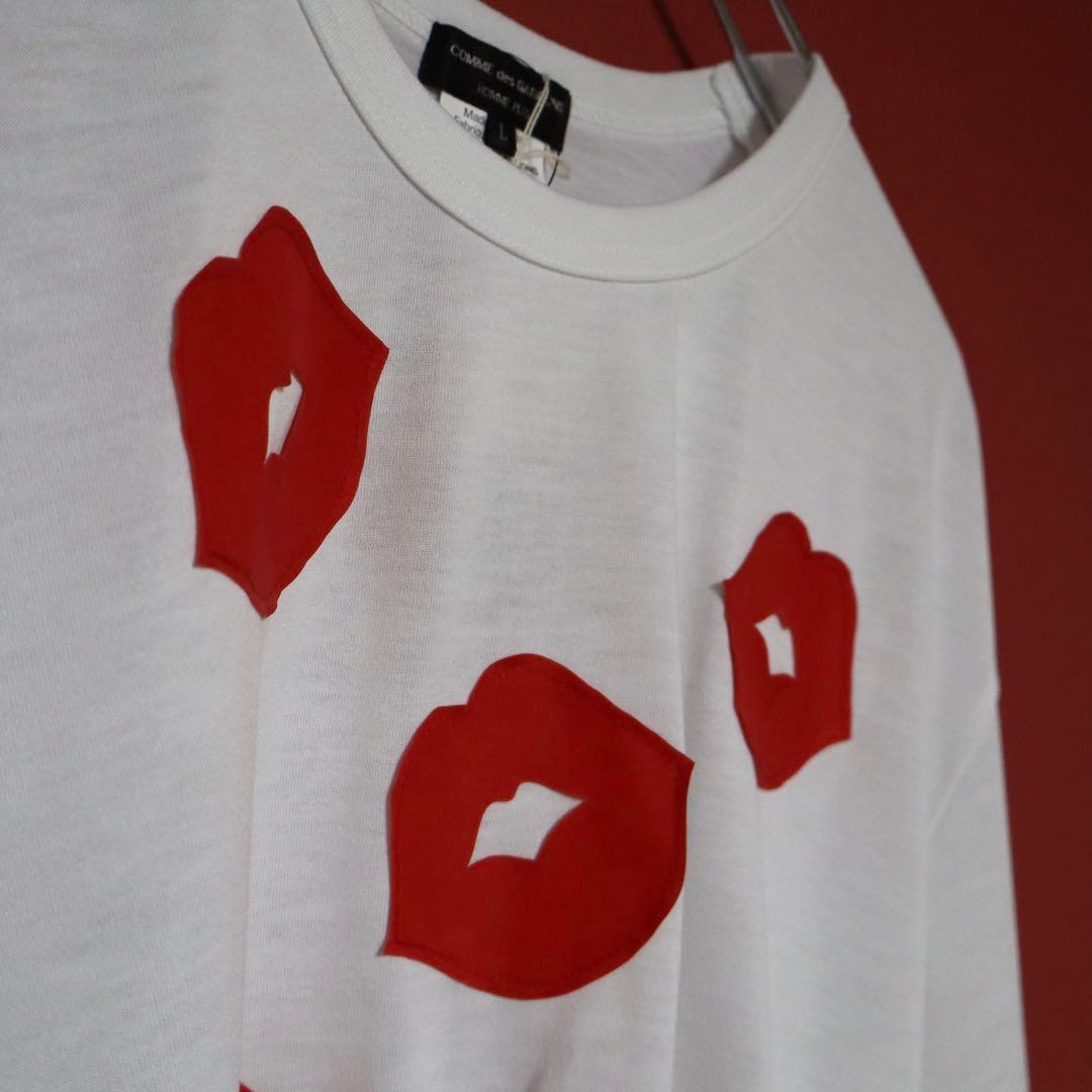 Comme des Garcons Homme Plus 24SS Resin Lip Print Size L