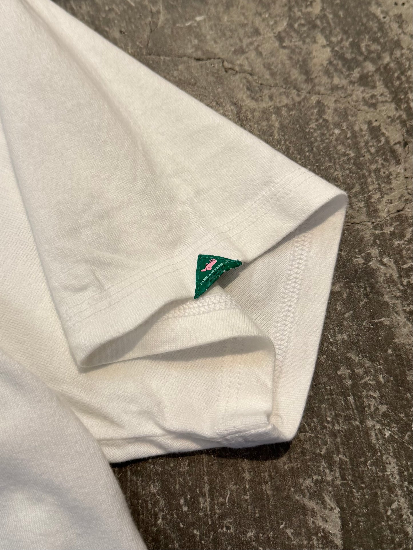 Undercover 02SS T-Shirt White Cotton Size M