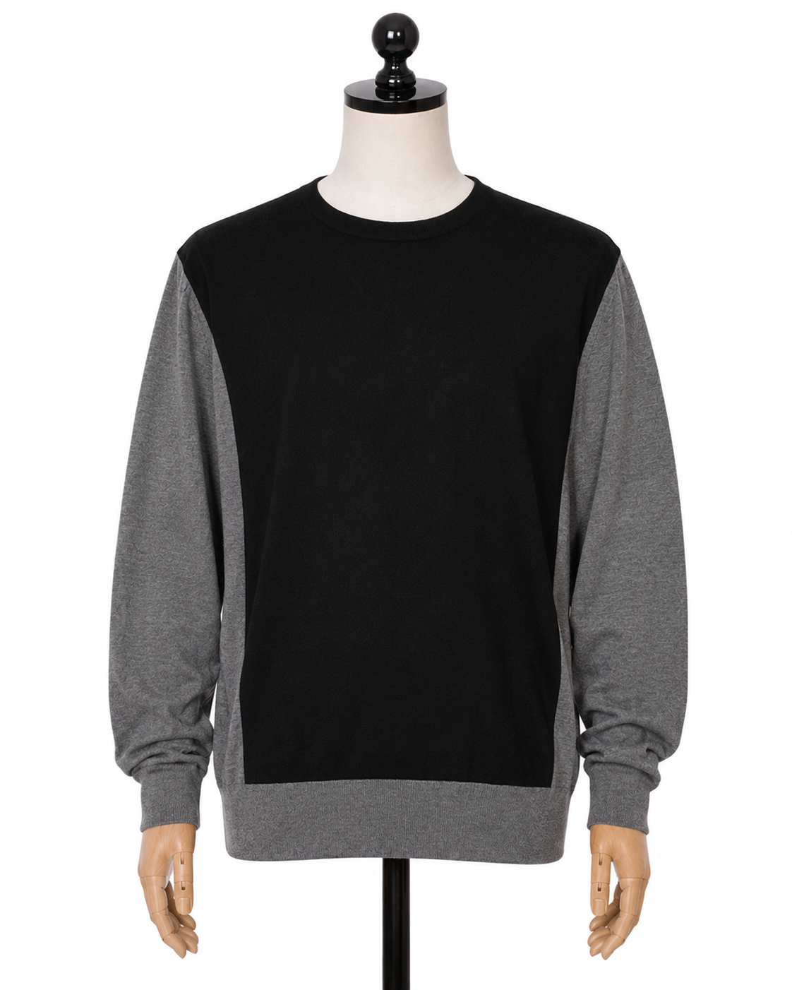 Neil Barrett Color Block Knit Sweater