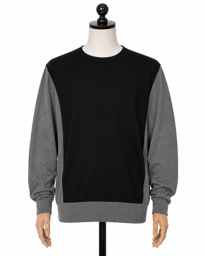 Neil Barrett Color Block Knit Sweater