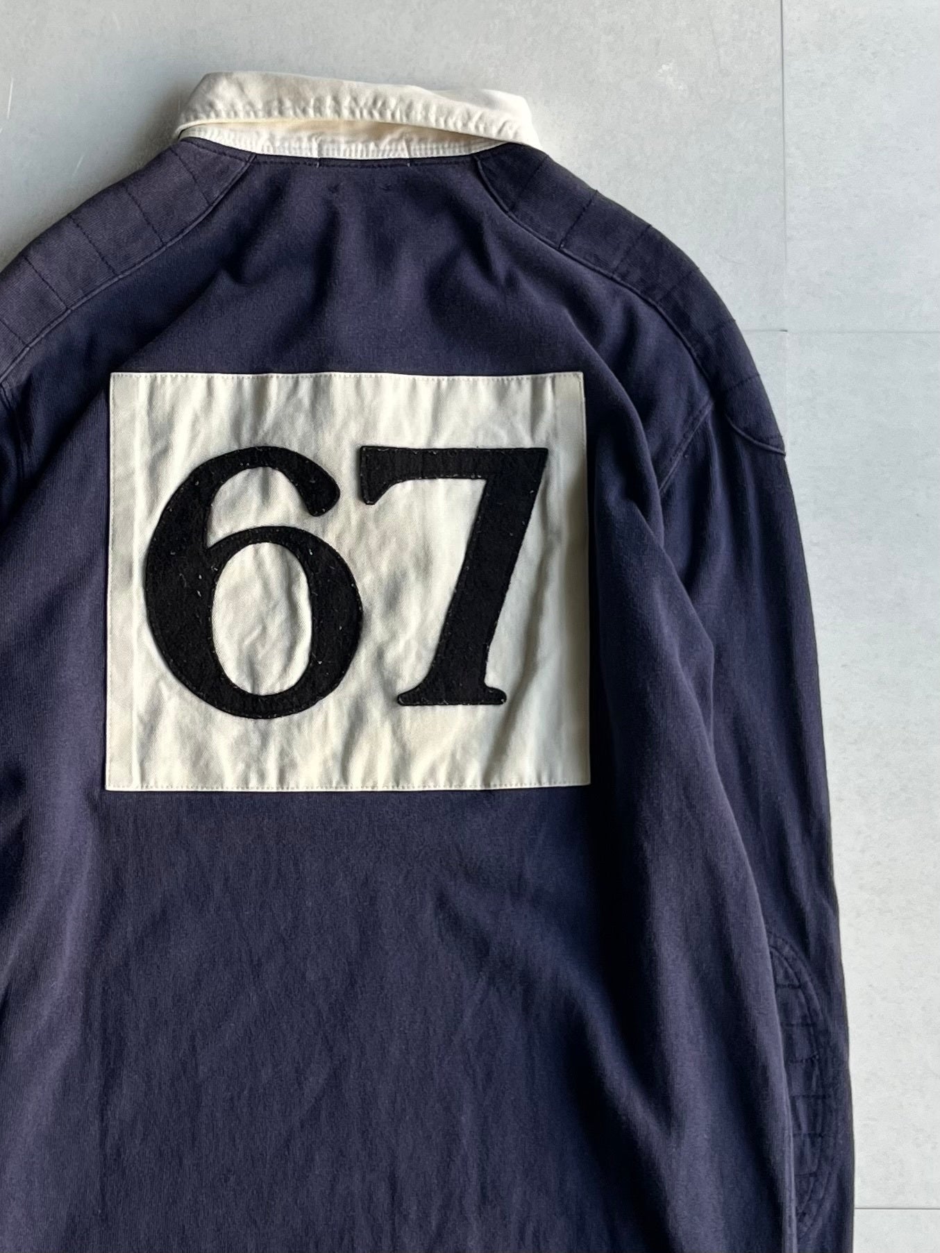Polo Ralph Lauren Number Long Polo Shirt Size M
