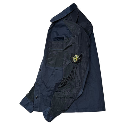 STONE ISLAND 13SS Cotton Nylon Metal Jacket Navy Size S