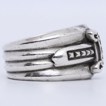 CHROME HEARTS DAGGER RING Silver Ring Size ONE SIZE