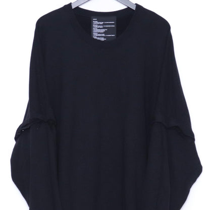 NUDE:MASAHIKO MARUYAMA Oversize Sweatshirt Black Size 2