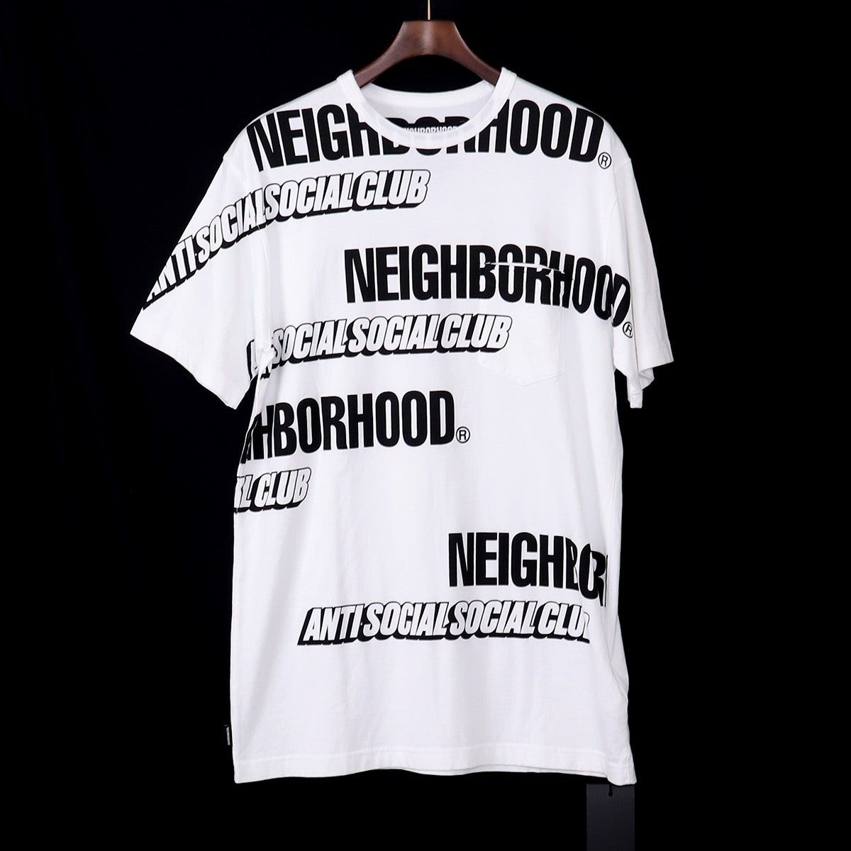 ANTI SOCIAL SOCIAL CLUB x NEIGHBORHOOD T-Shirt White Size L