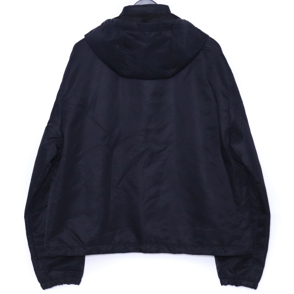 LOEWE HOODED PADDED JACKET Black Size 48