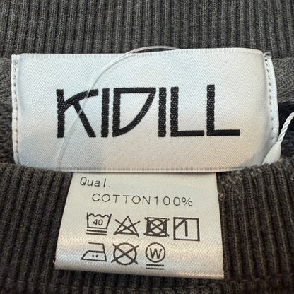 KIDILL 24SS Crewneck Sweatshirt Black Free Size